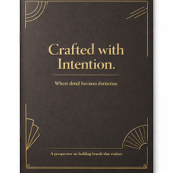 Scodix Effect Center Pinned Booklet