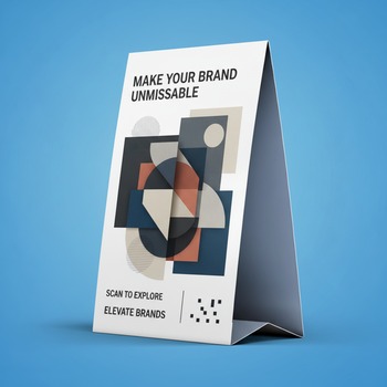 Table Tent Card Two Side