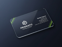 Transparent Business Card