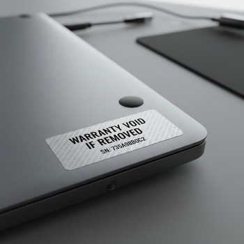 Warranty Void sticker