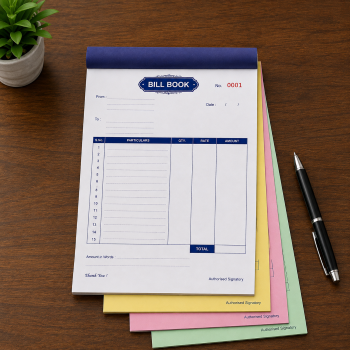 Bill Book (Single Color)