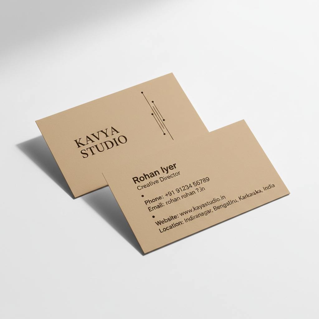 Standard Business Cards