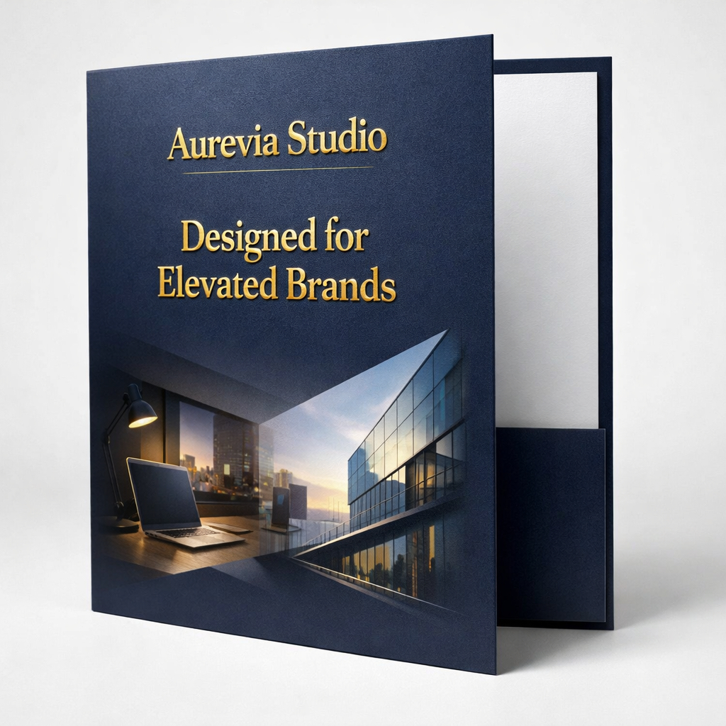Scodix Effect Presentation Folders
