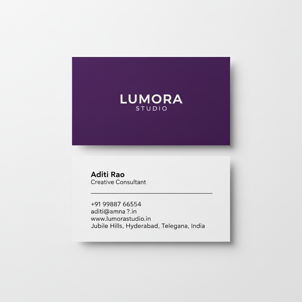 Economy Business Card (Offset)