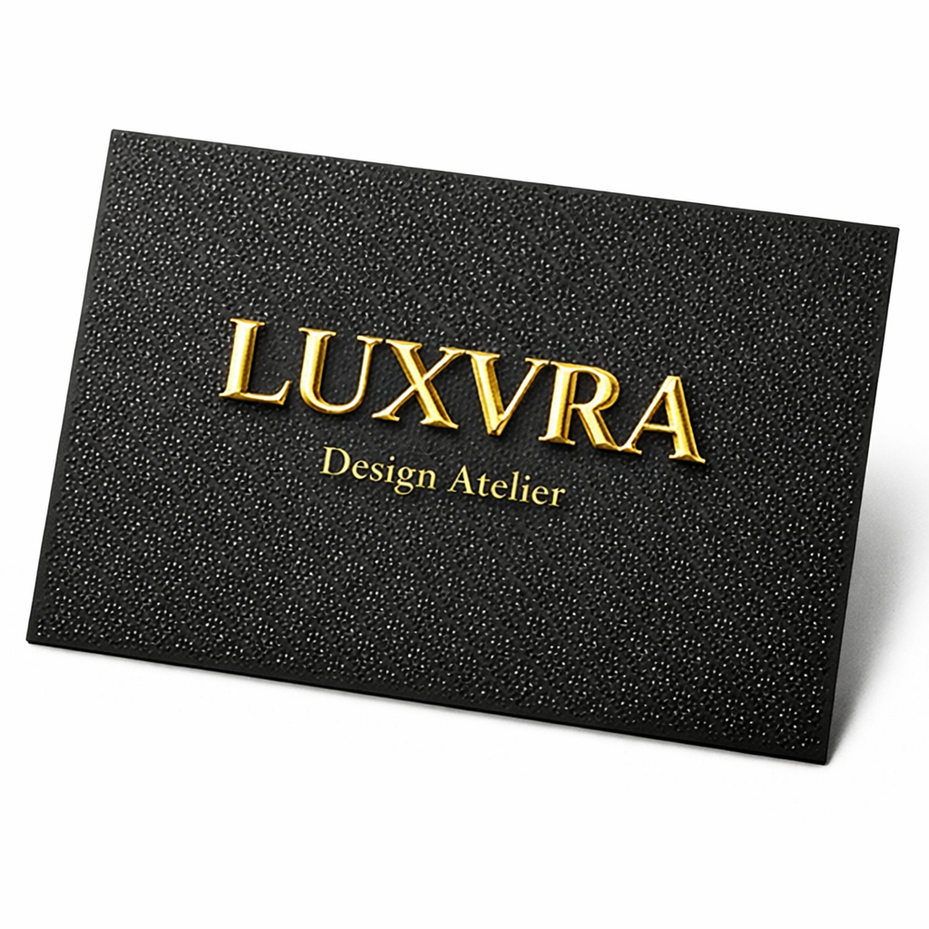Scodix Effect Business Cards