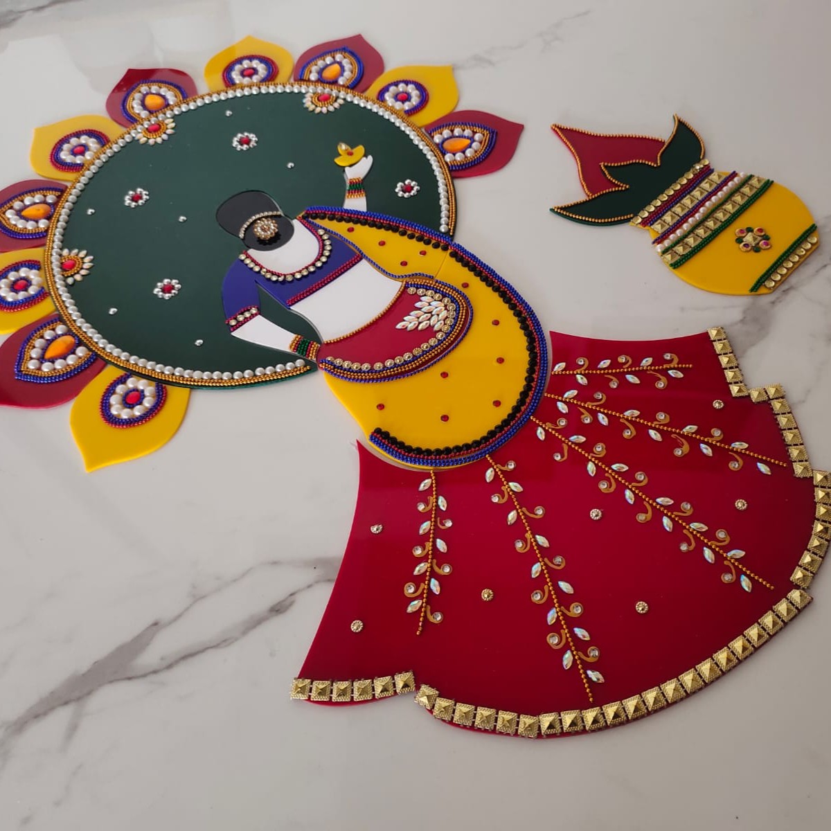 Acrylic Rangoli - Swayamshakti