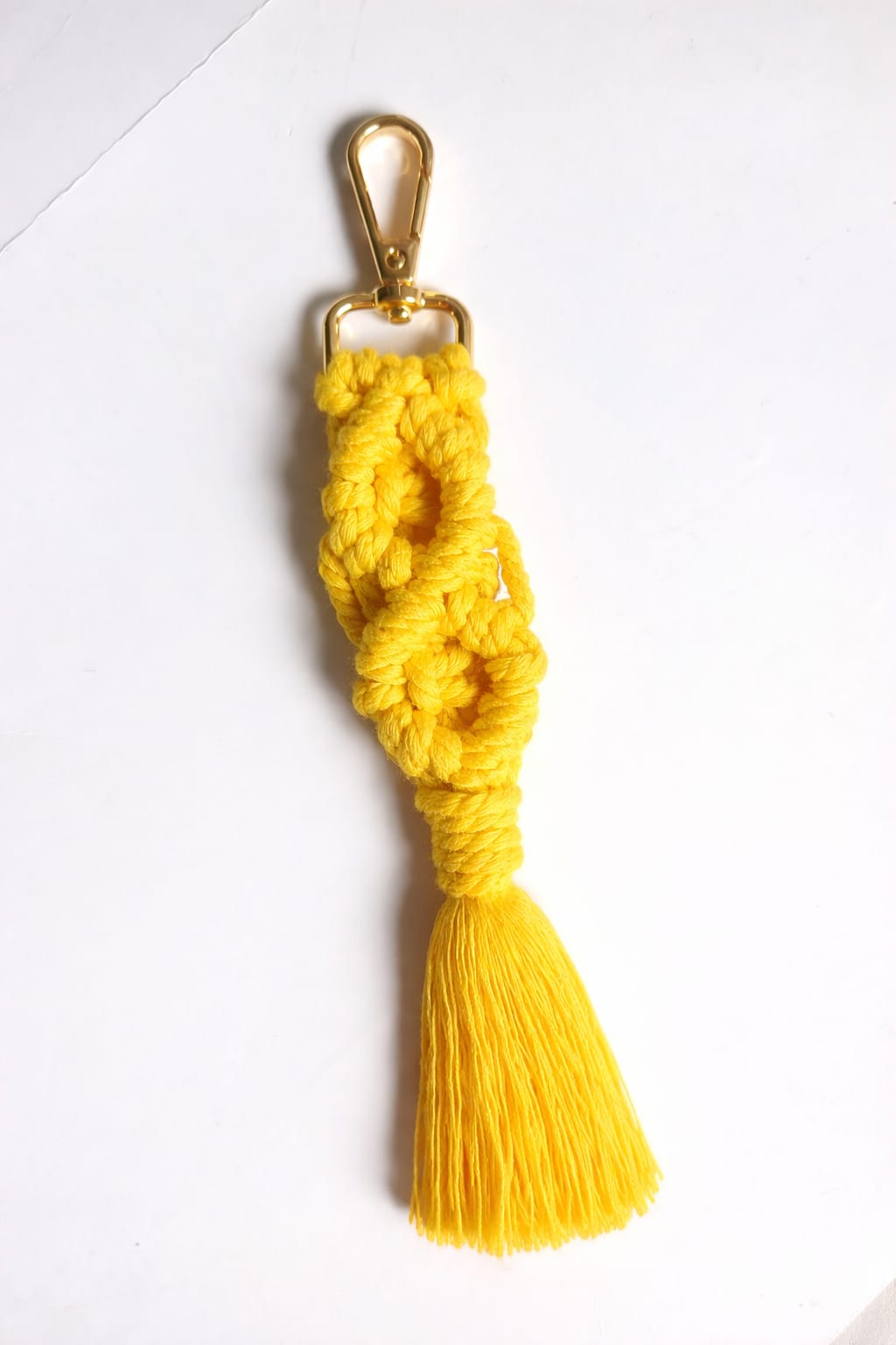 Macrame Diamond Keychain - Swayamshakti