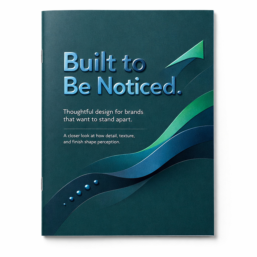 Scodix Effect Center Pinned Booklet 3