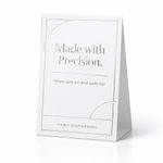Scodix Effect Tent Card Two Sides 5