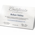 Scodix Effect Certificate 3