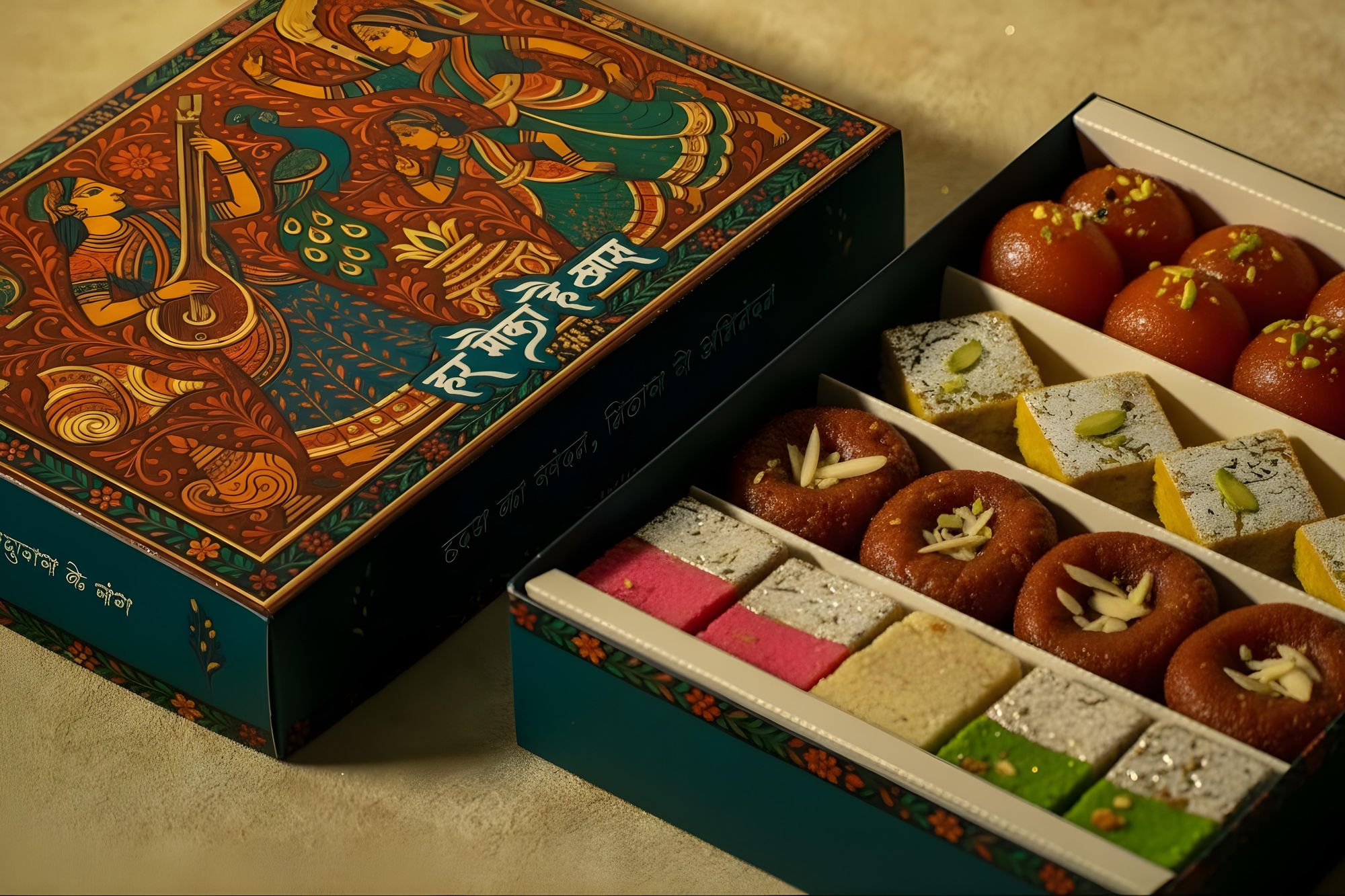 Sweet Boxes (Foil) 24