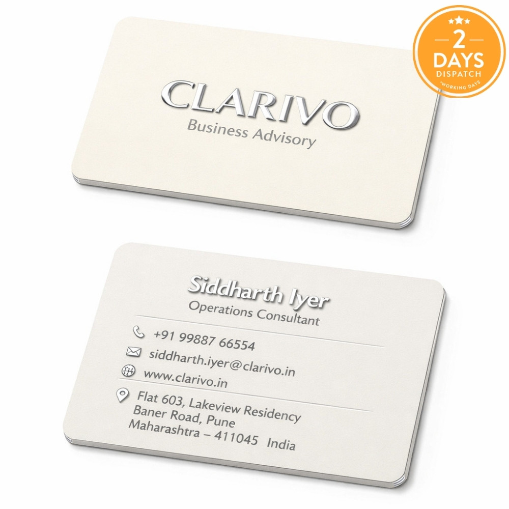 Scodix Effect Business Cards 4
