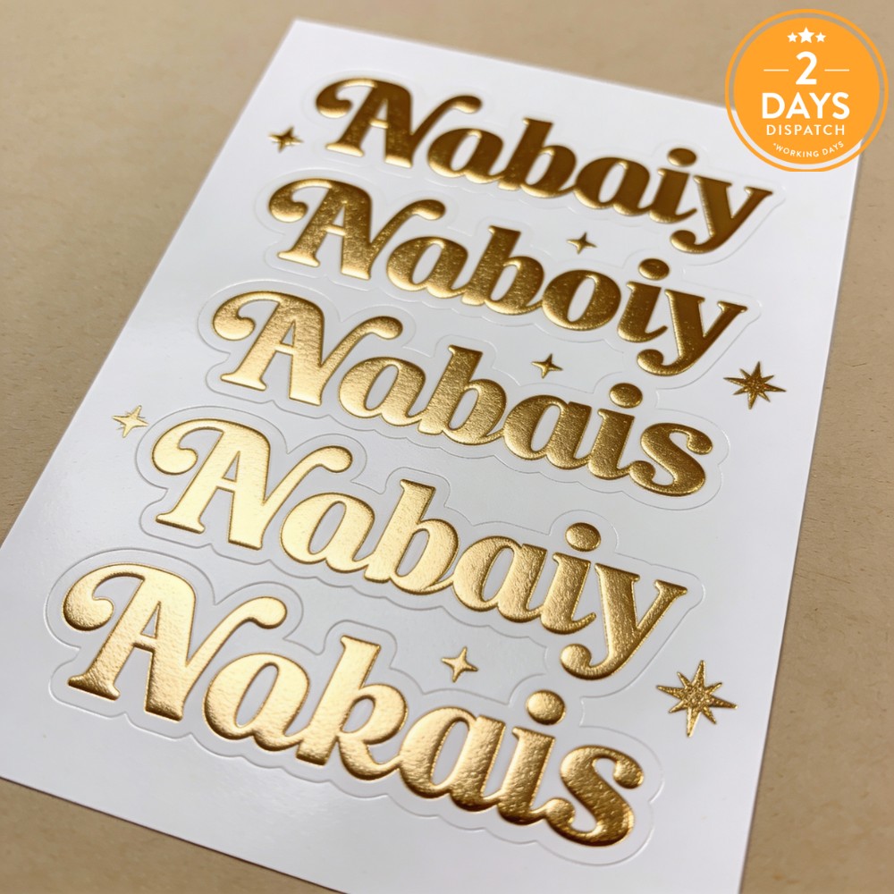 Stickers Sheets Scodix Effects (13 x 19 inches) 1