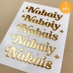 Stickers Sheets Scodix Effects (13 x 19 inches) 1