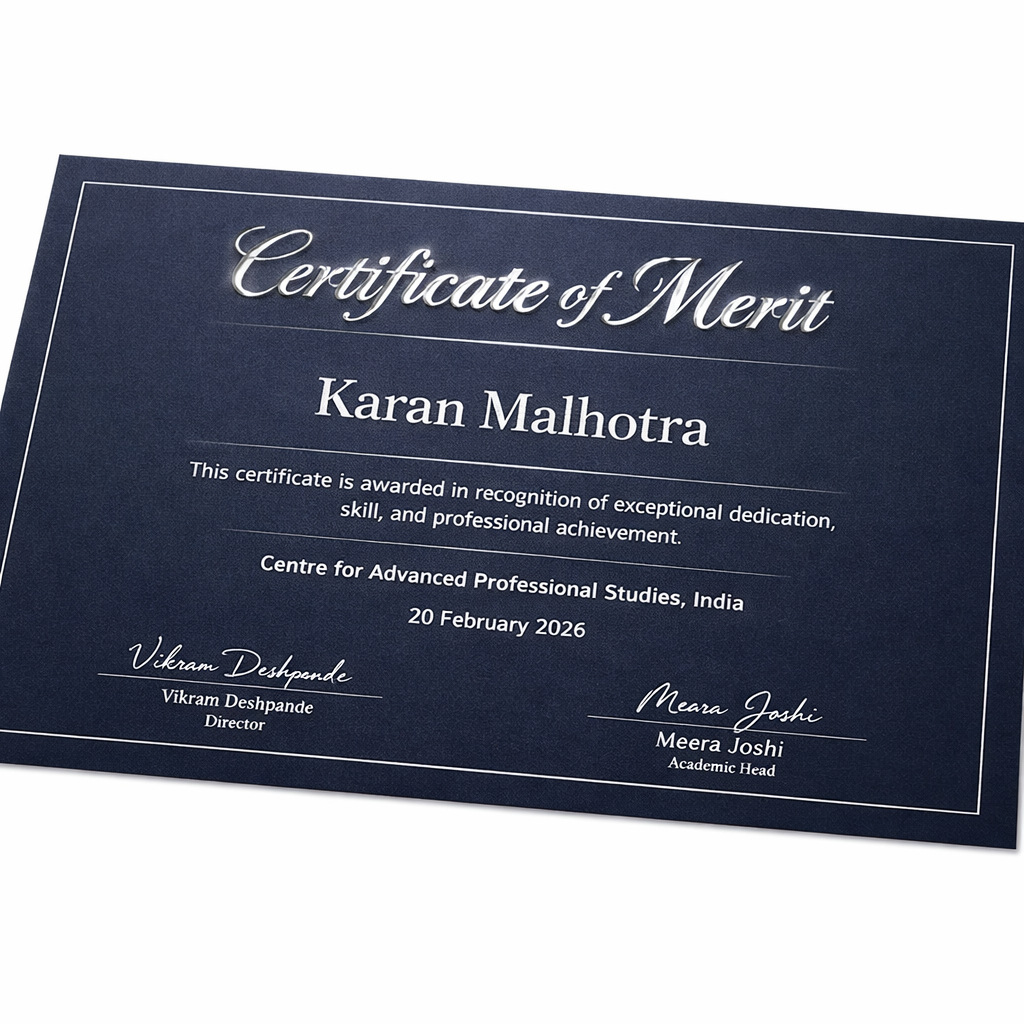 Scodix Effect Certificate 2